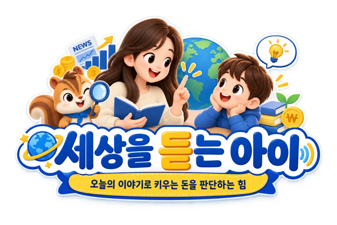 세상을 듣는 아이 · 오늘의 이야기로 키우는 돈을 판단하는 힘